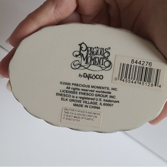 Precious Moments Flower Birth Month January Collectible Snowglobe Figurine - Picture 6 of 6